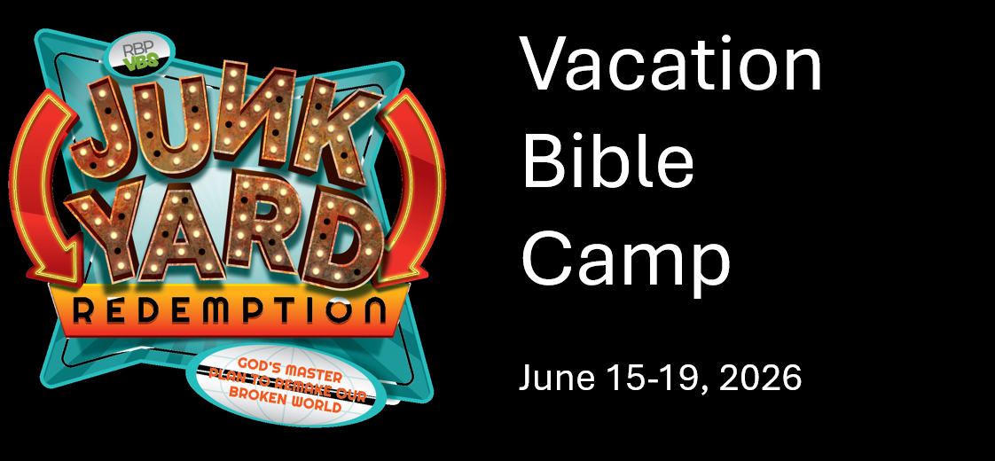 Junkyard Redemption 3CW Vacation Bible Camp 暑期圣经营